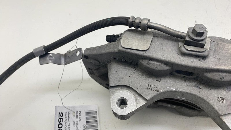 ⭕ 2017-2023 Tesla Model 3 Front Passenger Side Brake Caliper w/ Hose Line Right