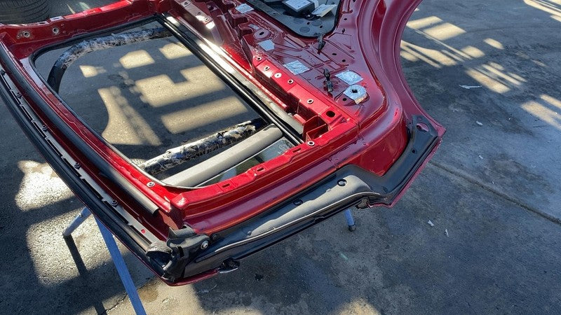 1028790-E0-K ⭕ 2016-2023 Tesla Model X Rear Driver Side Falcon Door Shell Panel LH Red - PPMR
