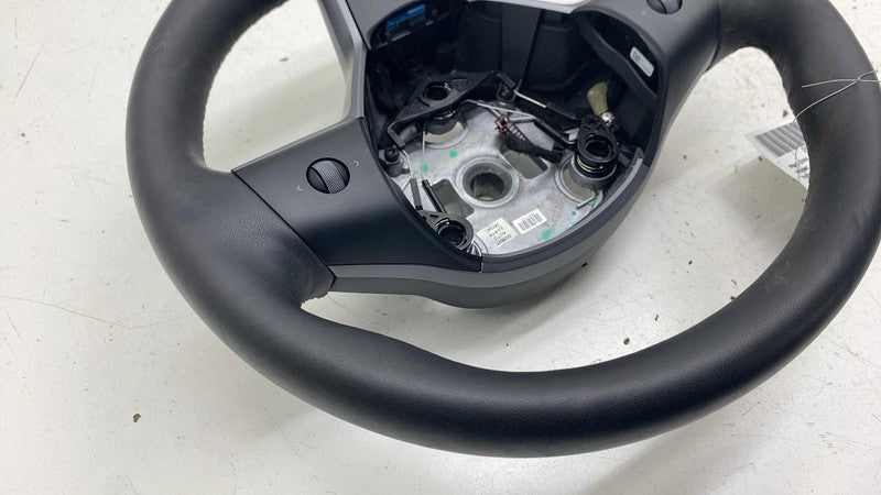 ⭕ 2020-2024 Tesla Model Y Steering Wheel Leather Black Heated OEM 1490