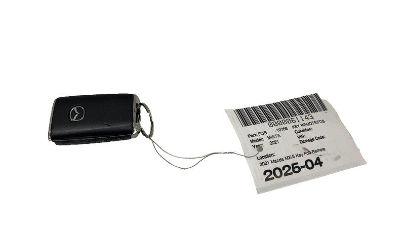 ⭕ 2021 2022 Mazda MX-5 Miata Keyless Smart Key Fob Remote Entry