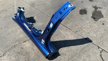 ⭕ 24-25 Tesla Model 3 Left Lower B-Pillar Dog Leg Structural Cutout Blue - PPSB