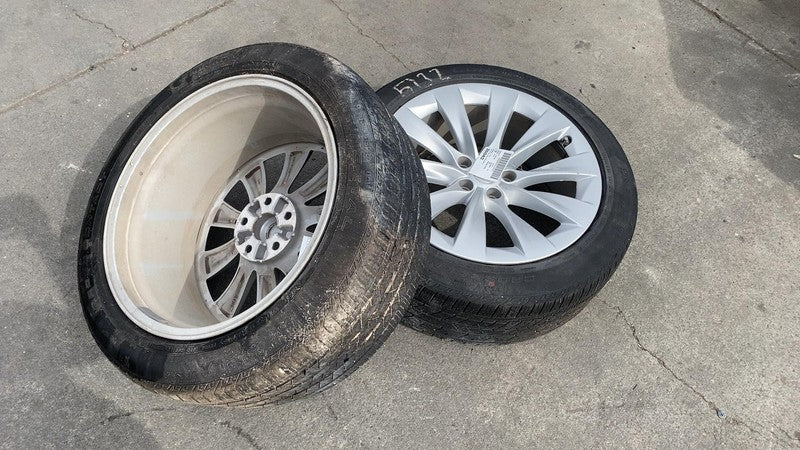 ⭕16-20 Tesla Model X 20" Wheel Rim 20x9.5 +40MM w/ Continental Tire 275/45R20 x2