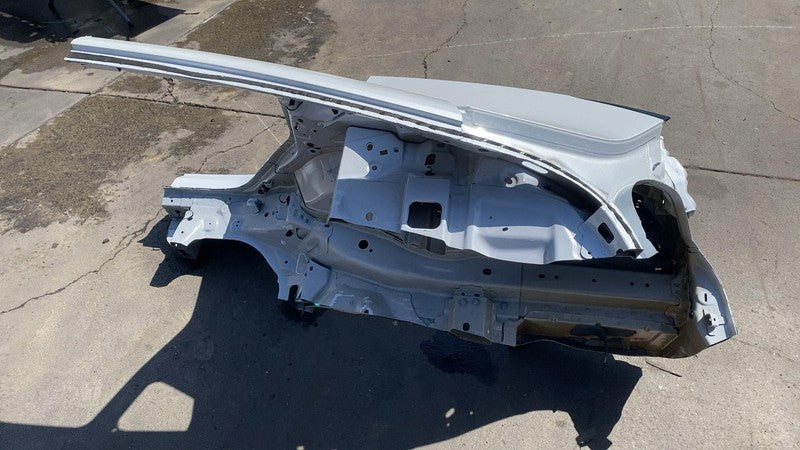 ⭕ 17-20 Tesla Model 3 Rear Right Quarter Panel Structural Frame Cut White - PPSW