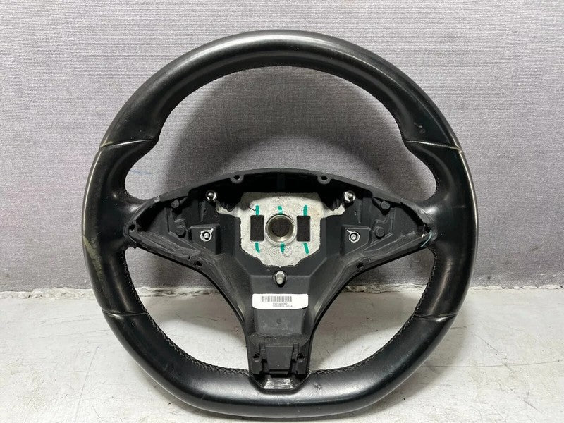 ⭕ 2012-2015 Tesla Model S Performance Steering Wheel Black Leather 102