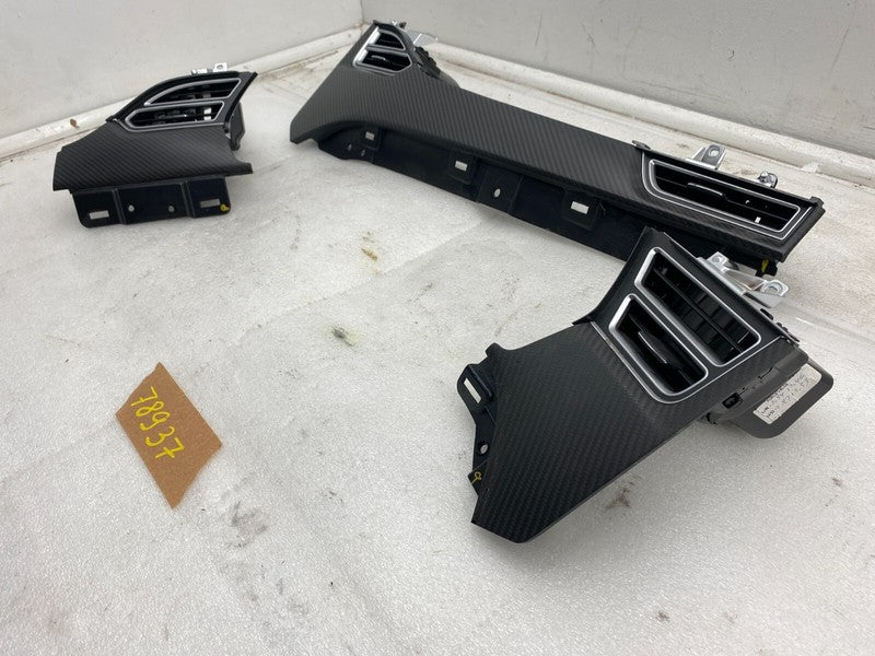 ⭕ 2012-2020 Tesla Model S SET of Dash A/C Air Vent Dashboard Trim Cove