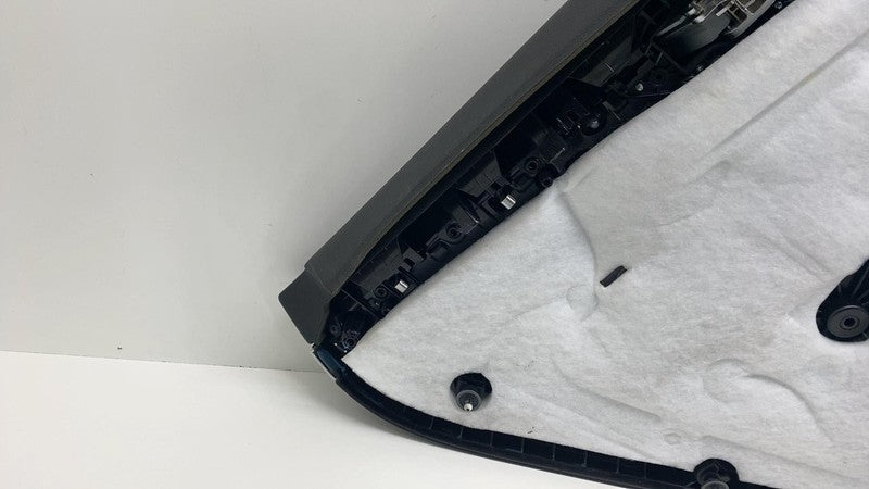 7P0 863 981 2011-2018 Porsche Cayenne Rear Driver Side Door Panel Trim Card Cover Left Black