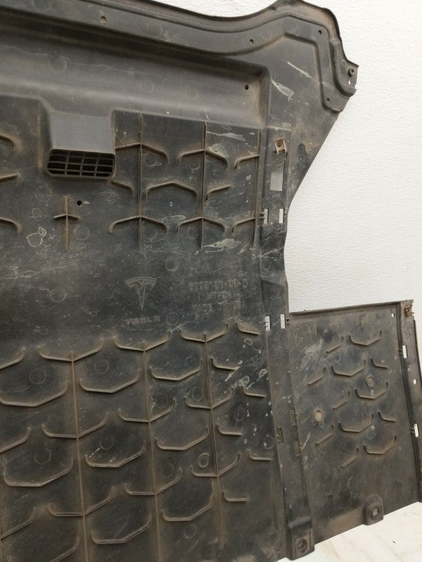 6008191-00-D ⭕ 2012-2015 Tesla Model S Rear Under Tray Splash Aero Shield Cover 6008191-00-D