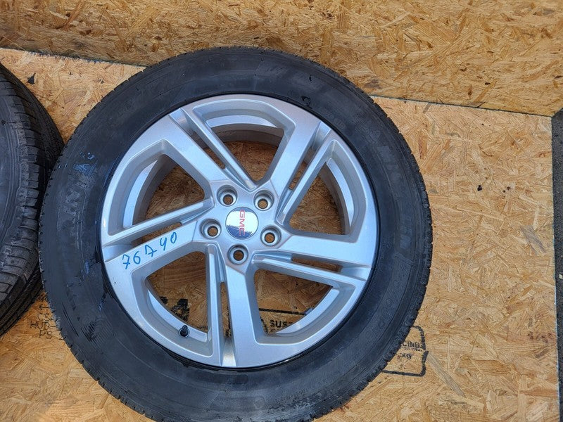 2336 3166 ⭕ 2018-2020 GMC Terrain Wheel Rim 18" inch 18x7.0J w/ Tire 225/60R18 x2 23363166