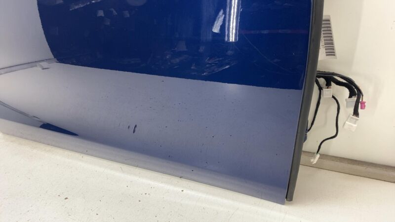 1003101-00-E 2012-2015 Tesla Model S Front Passenger Side Door Shell Panel Right RH Blue PPSB