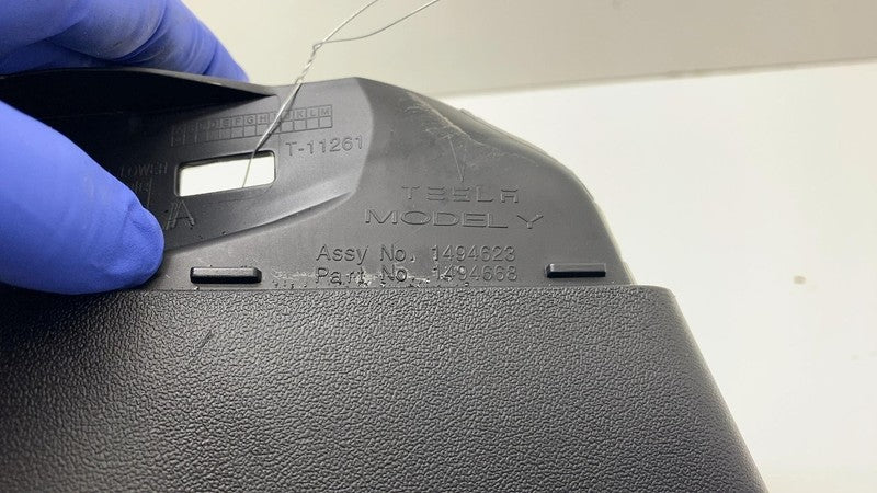 149462300E ⭕ 2020-2024 Tesla Model Y MY Left B-Pillar Lower Trim Cover Panel 1494623-00-E