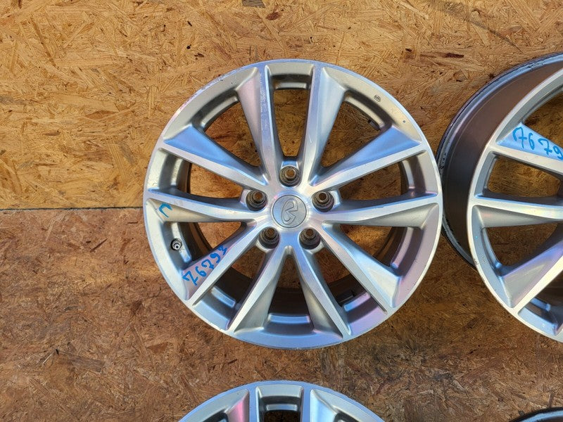 4GA3A ⭕2014 2015 2016 2017 2018 2019 Infiniti Q50 SET of 4 Alloy Wheel Rim 17" 17x7.5J