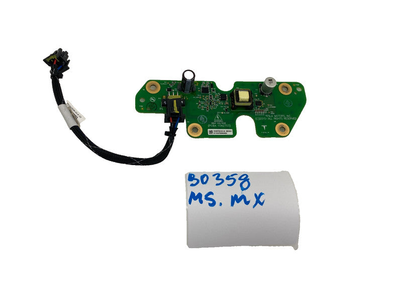 ⭕ 12-20 Model S X PCBA HV High Voltage Battery Standby Supply Board 10