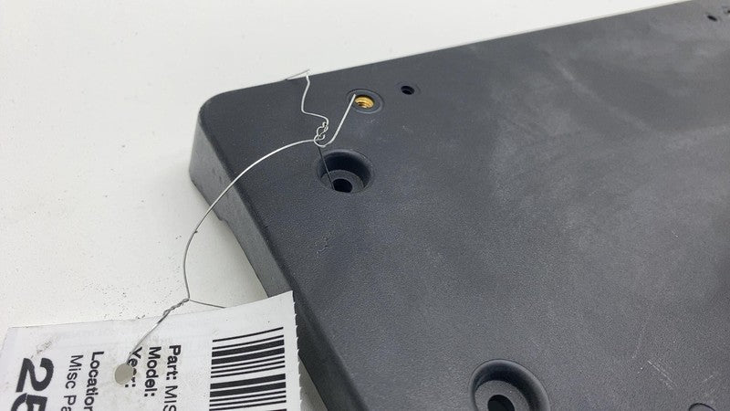 2019 BMW 530e Front Bumper Center License Plate Bracket Holder 5113946