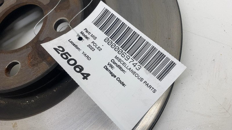 ⭕ 2023 Polestar 2 SET of 4 Front & Rear Brake Disc Rotor Assembly Left