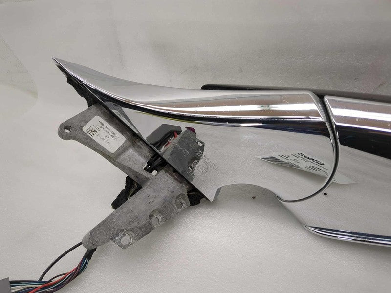 ⭕12-15 Tesla Model S Left Exterior Rear View Door Mirror Black PBSB 60