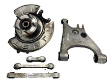 ⭕ 12-15 Tesla Model S Rear Right Spindle Knuckle Hub + Control Arm Link RH RWD
