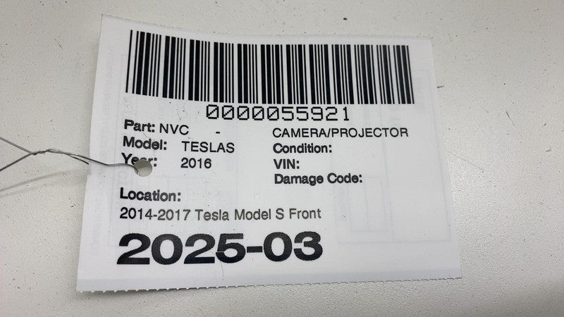 1038482-99-L ⭕12-20 Tesla Model S Front Windshield Auto Pilot Mono Camera Module 1038482-99-L