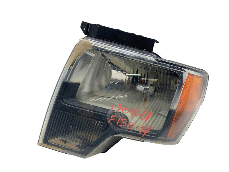 ⭕09-14 Ford F-150 Front Driver Side Halogen Headlight Head Lamp Left 1