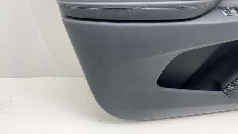 1036928-01-F ⭕ 16-20 Tesla Model X Front Driver Side Interior Door Panel Trim Card Cover Left