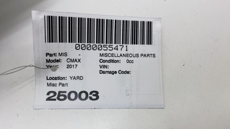 DM51R13065B 2013-2018 Ford C-Max Rear Trunk Hider Gap Tray Interior Cover Trim Panel Lid OEM