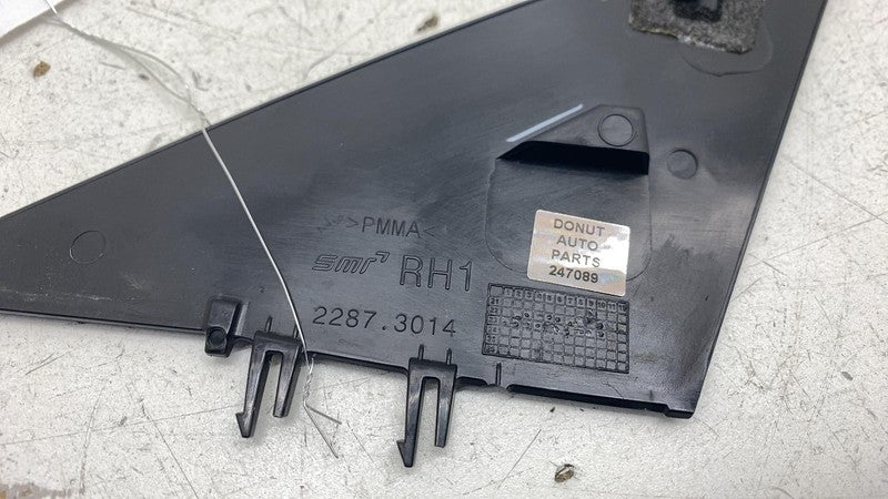 ⭕ 2017-2025 Tesla Model 3 Front Right Door Wing Mirror Triangle Cover 