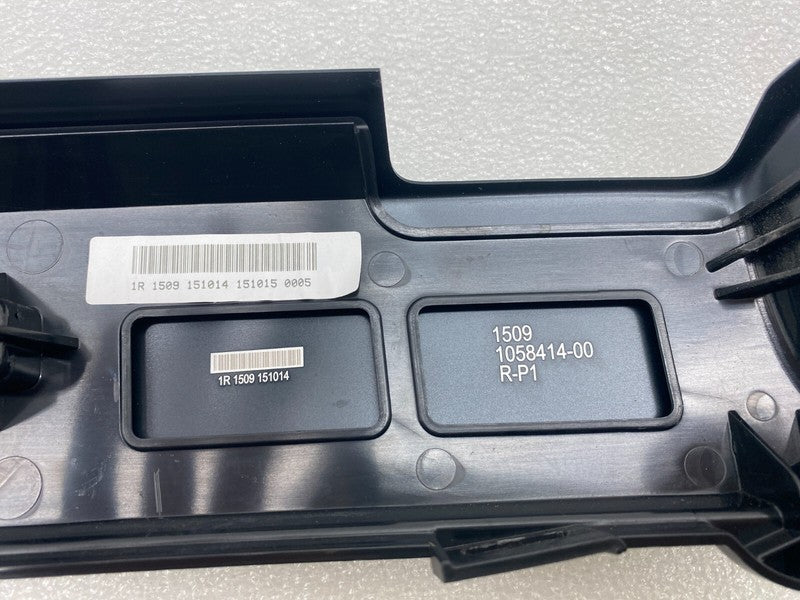 1058414-00 ⭕ 16-20 Model X Rear Passenger Side Falcon Door Top Trim Panel Right 1058414-00