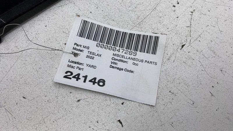 105367300A ⭕ 2016-2023 Tesla Model X Rear Falcon Door Trim Mid Gap Hider Left 1051547-06-C