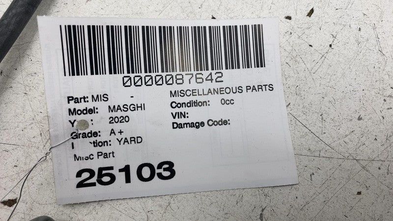 ⭕ 2014-2020 Maserati Ghibli Front Right Seat Belt Buckle Pretensioner 