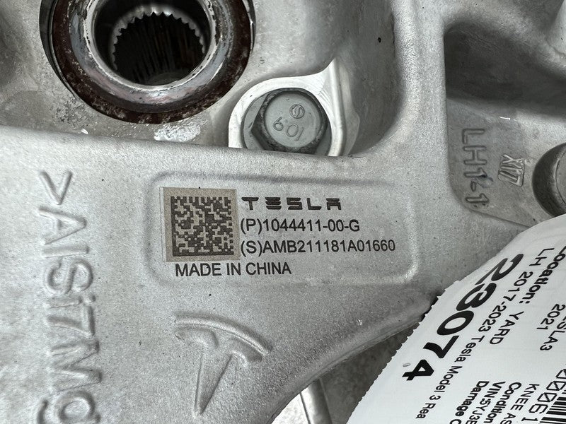 ⭕ 17-23 Tesla Model 3 Rear Left Knuckle Wheel Hub Fore Stabilizer Toe 