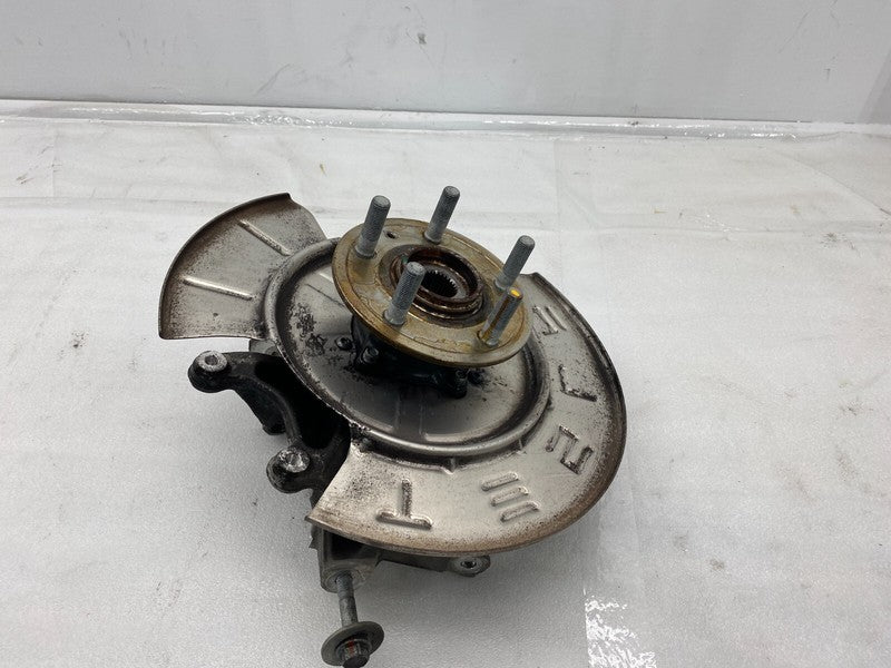 600702300B ⭕ 12-15 Model S Rear Side Spindle Knuckle w/ Wheel Hub Left LH RWD 6007023-00-B