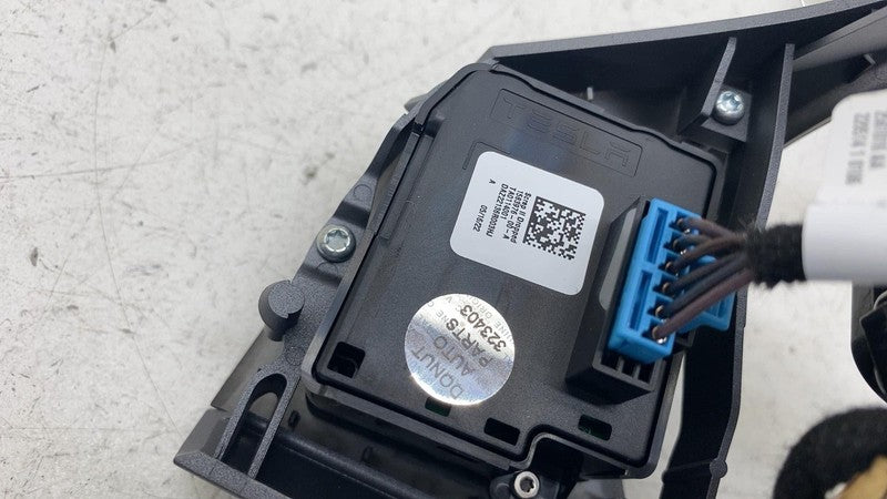 ⭕ 17-23 Model 3 M3 Steering Wheel Gray Bezel Trim W/ Control Switch 11