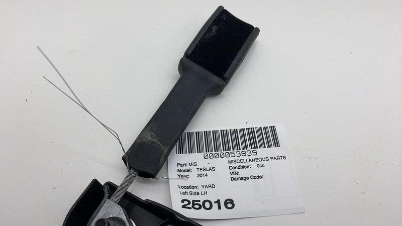 12-20 Tesla Model S Left Seat Belt 1st Row Lap Pretensioner Model X 16