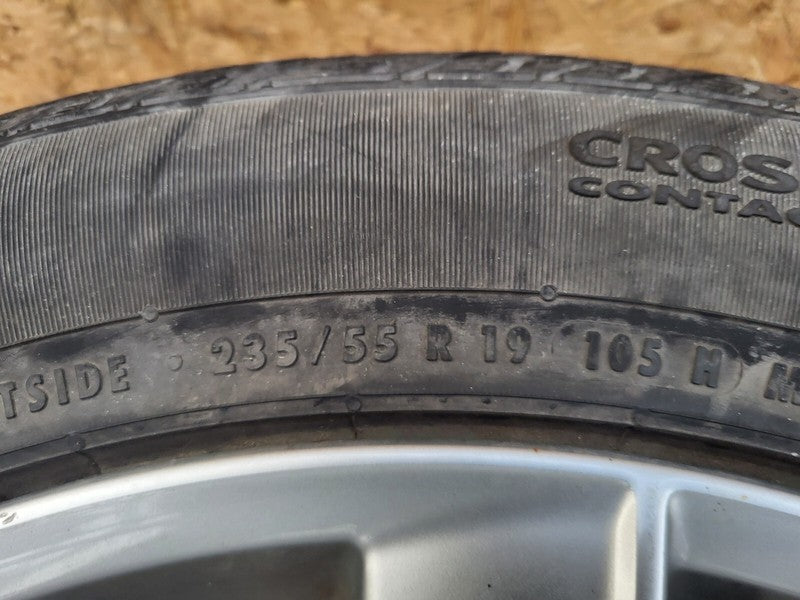 31362276 ⭕2015-2021 Volvo XC90 Wheel Rim 19" 19x8J w/ Continental Tire 235/55R19 31362276