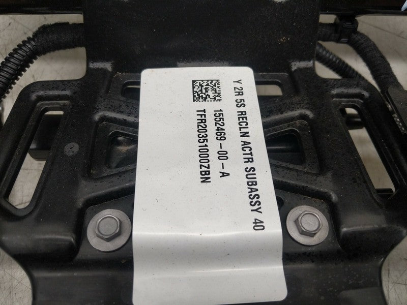 1494840 00 A ⭕ 20-22 Tesla Model Y Rear Right 2nd Row Seat Track Rail Frame & Upper Cushion