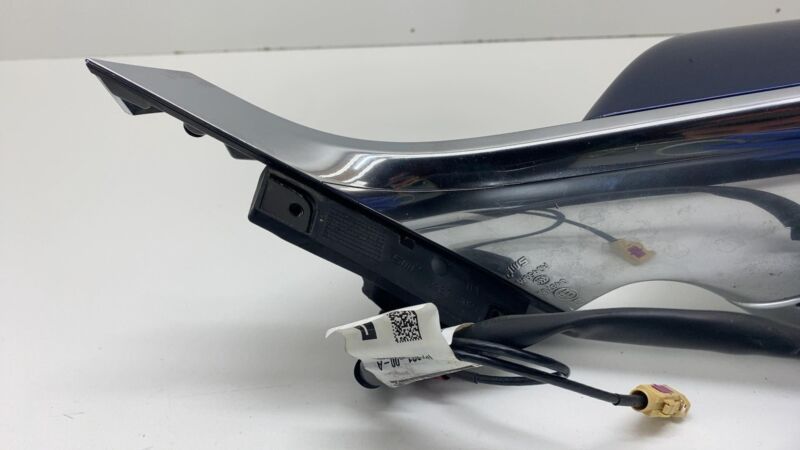 1521831-00-A ⭕ 2017-2020 Tesla Model 3 Front Left Exterior Rear View Door Mirror LH Blue PPSB