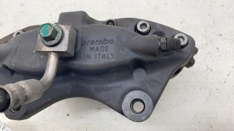 ⭕ 2012-2015 Tesla Model S MS Rear Driver Side Caliper w/ Brake Hose Li