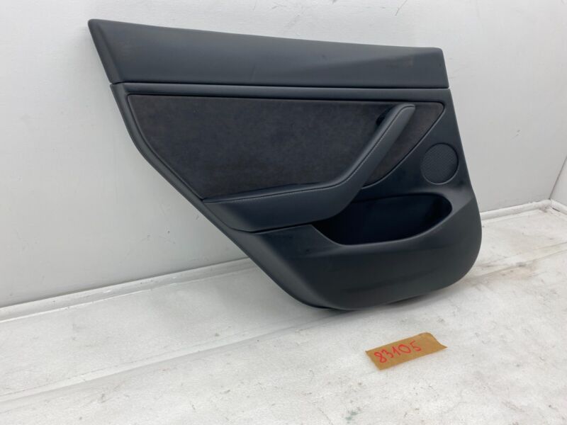 160861700A ⭕2021-2023 Model 3 Rear Driver Side Door Panel Trim Card Cover Left 1608617-00-A