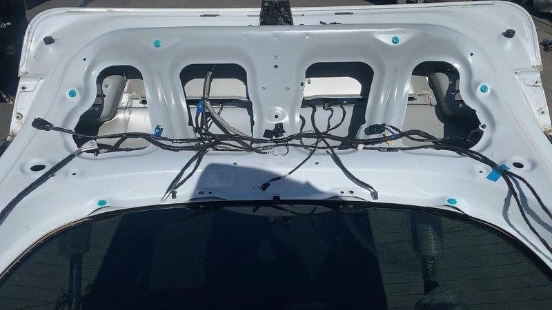 ⭕2012-2015 Tesla Model S Rear Tailgate Hatch Panel & Liftgate Glass Wh