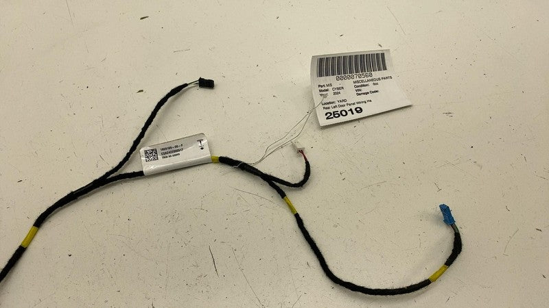 ⭕ 2024 Tesla Cybertruck Rear Left Side Door Panel Wiring Harness LH 18