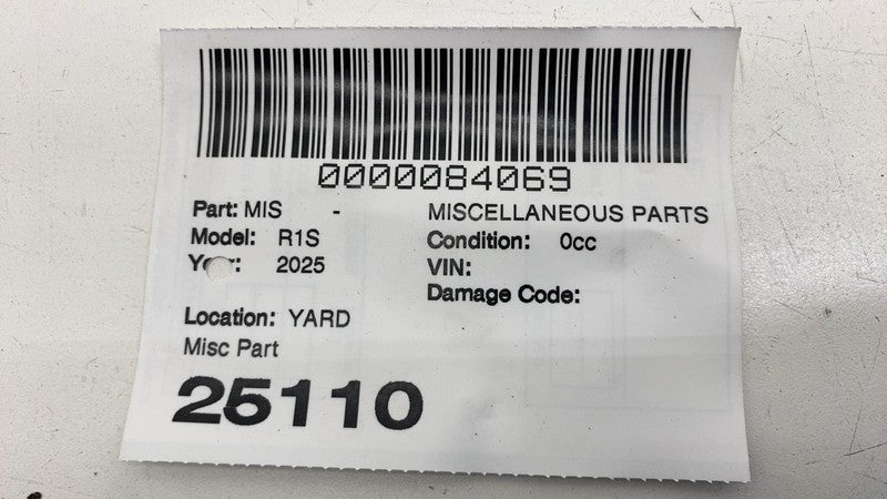 ⭕ 2025 Rivian R1S Nameplate Emblem Trim Badges Applique Letters (SET)