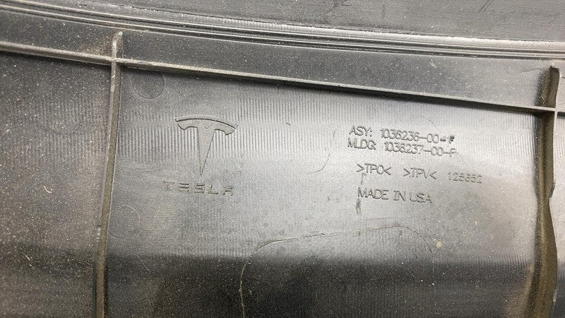 ⭕ 16-20 Tesla Model X Front Driver Underhood Apron Trim Cover Left 103