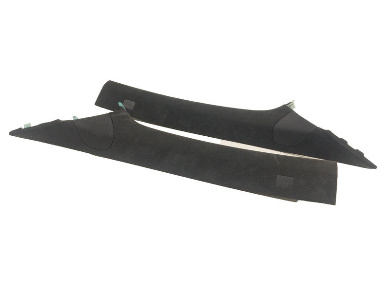 ⭕ 12-20 Tesla Model S Left & Right Upper A-Pillar Trim 1007440-02-G/1002488-02-G