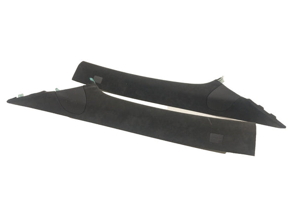 ⭕ 12-20 Tesla Model S Left & Right Upper A-Pillar Trim 1007440-02-G/1002488-02-G