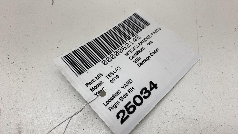 ⭕17-23 Model 3 Right B-Pillar Applique Glass Trim Molding w/ Camera 11