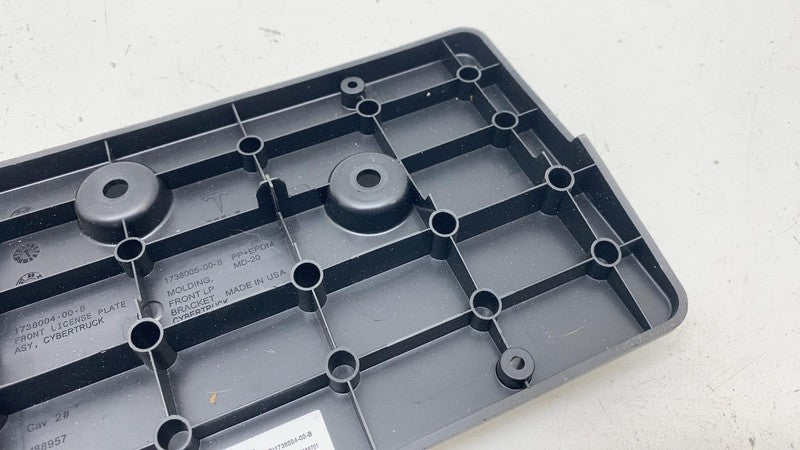 ⭕ 2024 Tesla Cybertruck Front Bumper License Plate Bracket Holder 1738