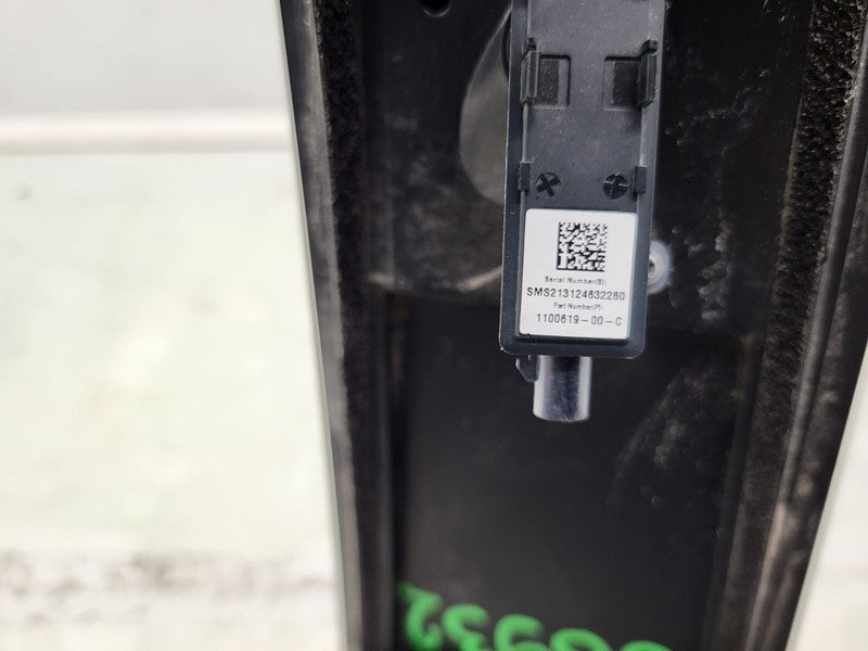 1496709 00 A ⭕ 16-20 Model S Left Exterior B-Pillar Applique Glass w/ Camera LH 1496709-00-A