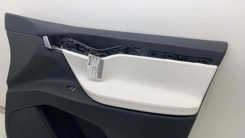 ⭕ 16-20 Tesla Model X Front Passenger Side Door Panel Trim Card Right Assembly