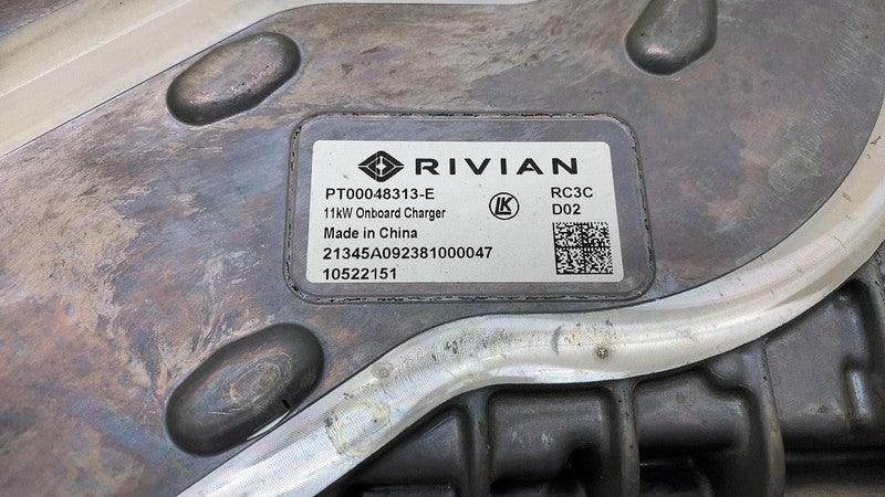 PT00048313-E ⭕22-24 Rivian R1T R1S Battery Onboard Charging Module Unit & Bracket PT00048313E