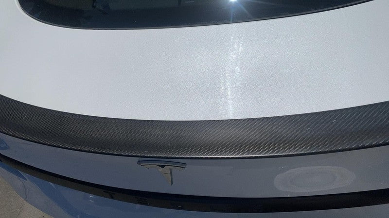 ⭕2012-2015 Tesla Model S Rear Tailgate Hatch Panel & Liftgate Glass Wh