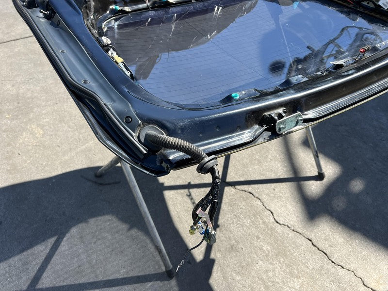 100263300E ⭕ 12-15 Model S Tailgate Hatch Panel & Liftgate Glass Black - PBSB 1002633-00-E